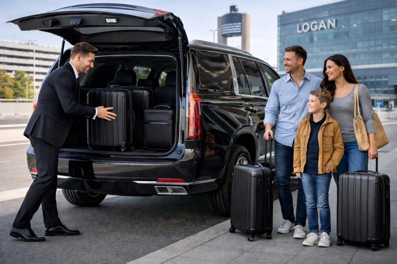Boston airport car service to Logan Airport