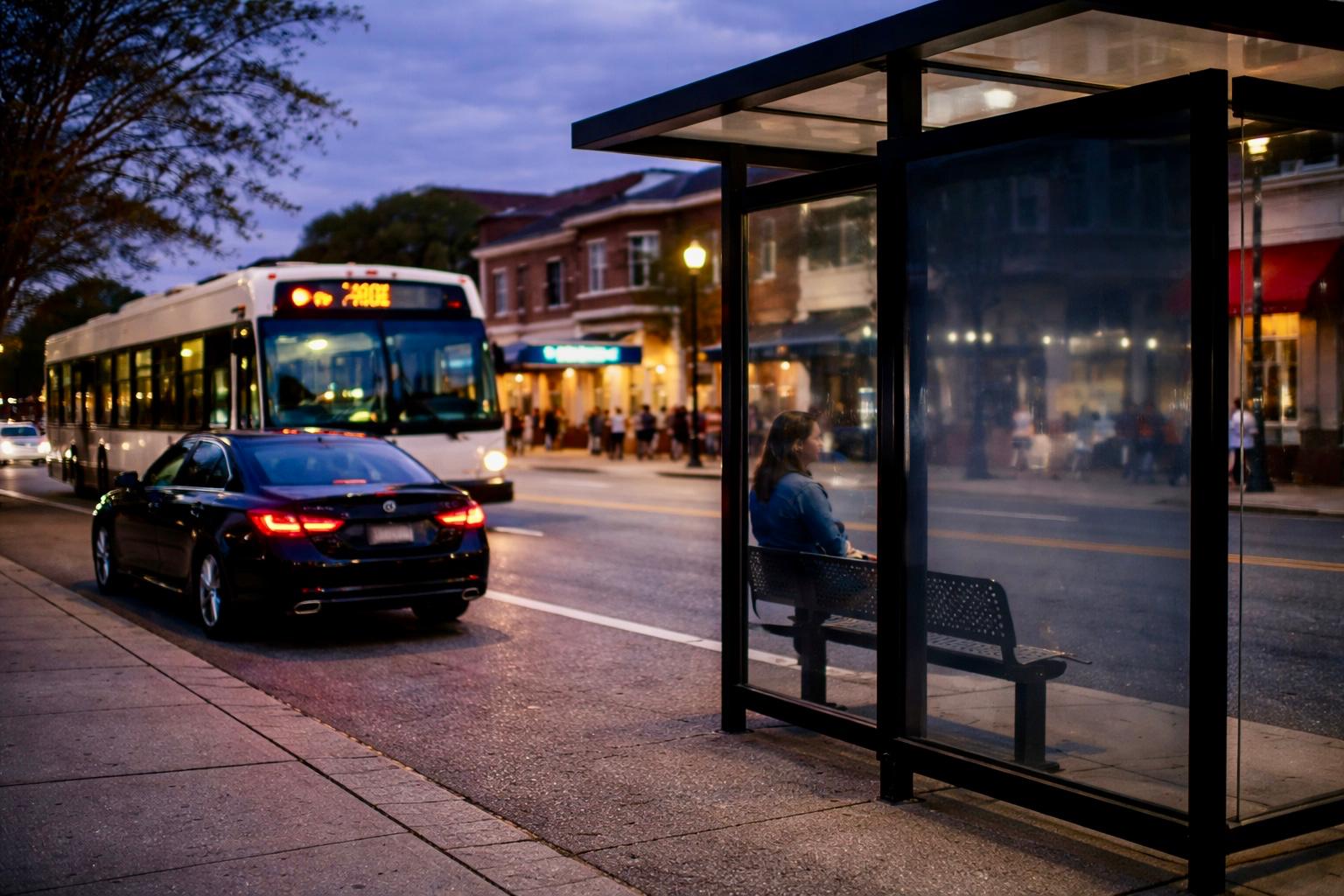 Professional limo service vehicle for Logan Airport transfer Boston